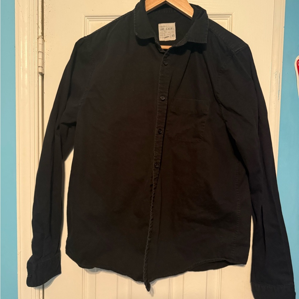 Joe’s Jeans Black Button Down Pocket Shirt